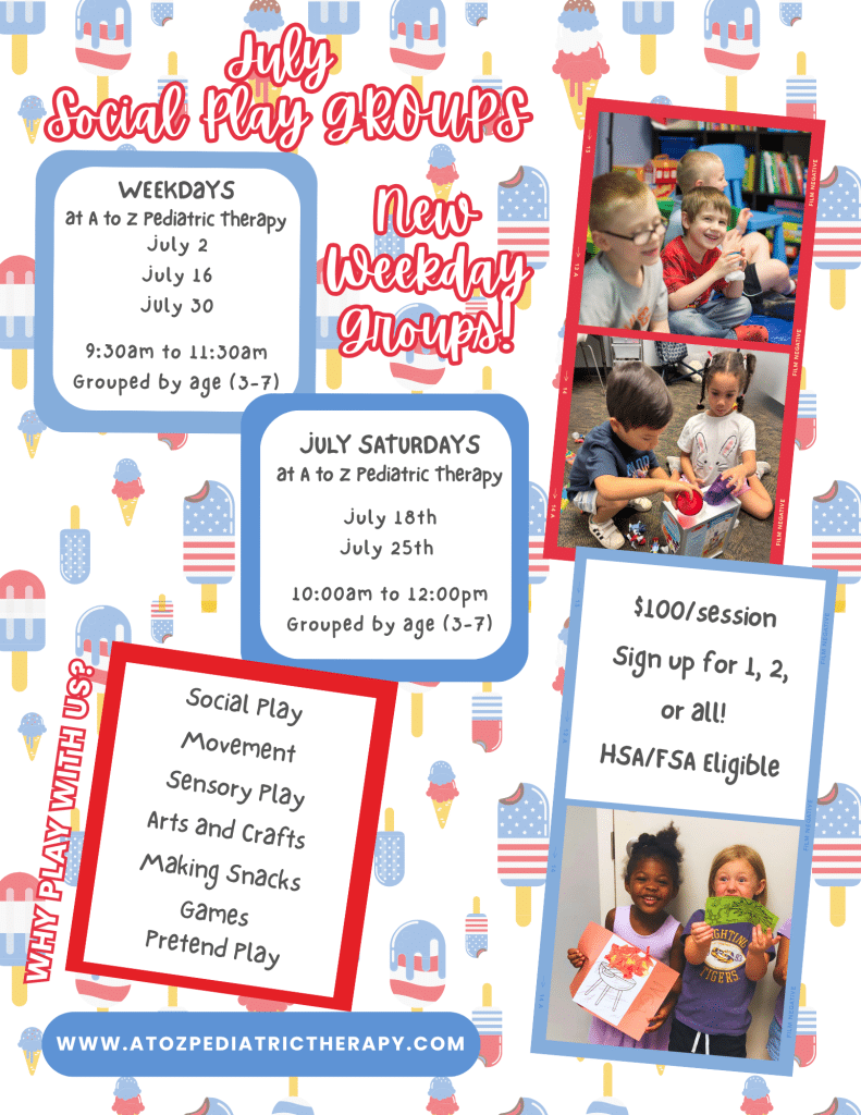 July Weekend - Weekday Groups